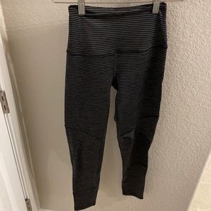 Beyond Yoga Striped Leggings